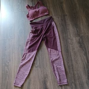 Workout/Gym Pants and Sports Bra NWOT